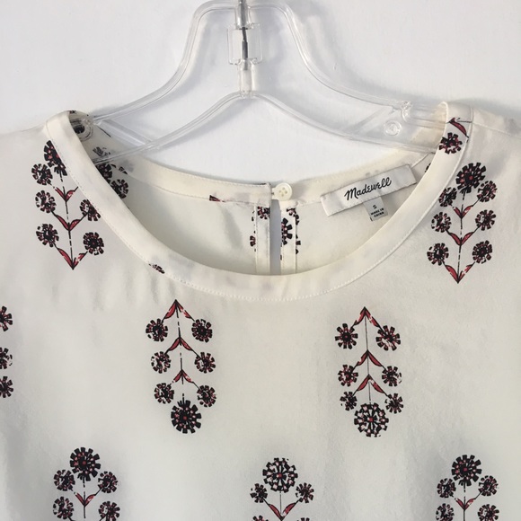 Madewell Silk floral top - size S - Picture 8 of 8